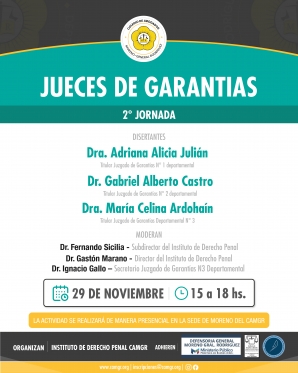 JUECES DE GARANTÍAS